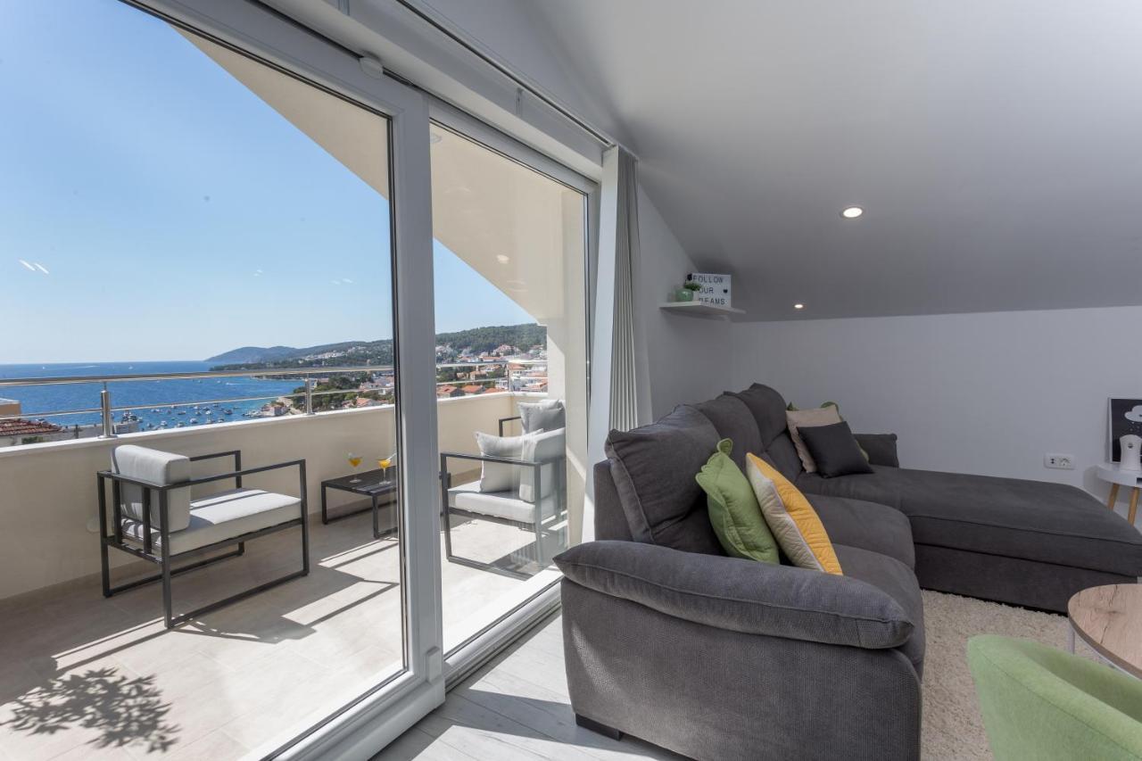 Golden View Penthouse Leilighet Hvar Town Eksteriør bilde